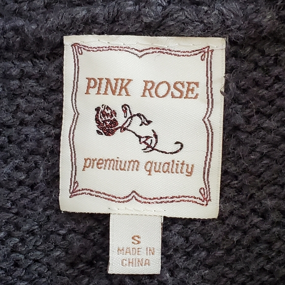 Pink Rose - Sleeveless Sweater - Picture 3 of 7